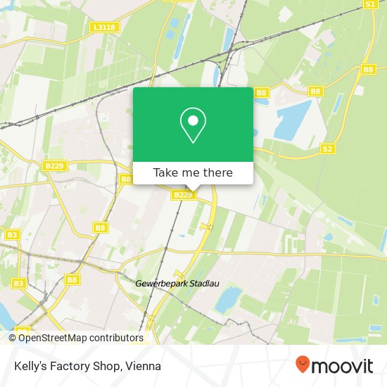 Kelly's Factory Shop map