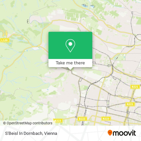 S'Beisl In Dornbach map