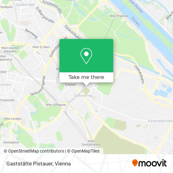 Gaststätte Pistauer map