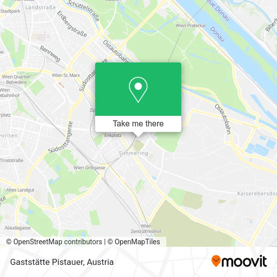 Gaststätte Pistauer map