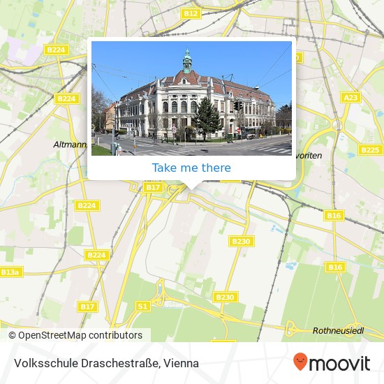 Volksschule Draschestraße map