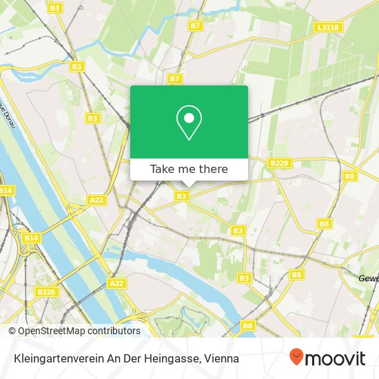 Kleingartenverein An Der Heingasse map