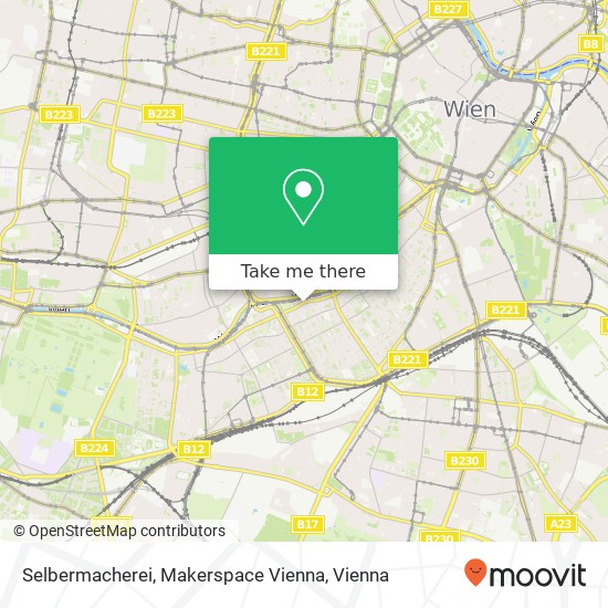 Selbermacherei, Makerspace Vienna map