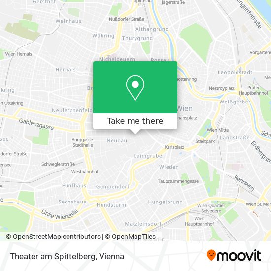 Theater am Spittelberg map
