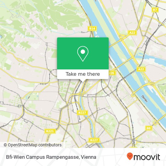 Bfi-Wien Campus Rampengasse map