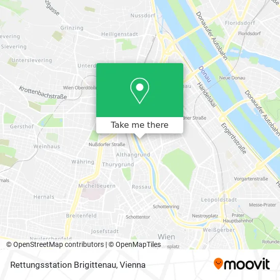 Rettungsstation Brigittenau map