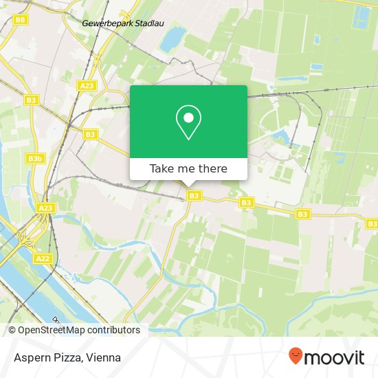 Aspern Pizza map