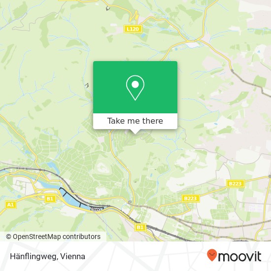 Hänflingweg map