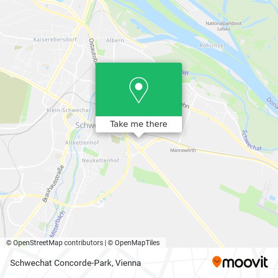 Schwechat Concorde-Park map