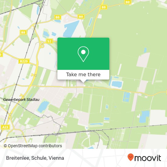 Breitenlee, Schule map