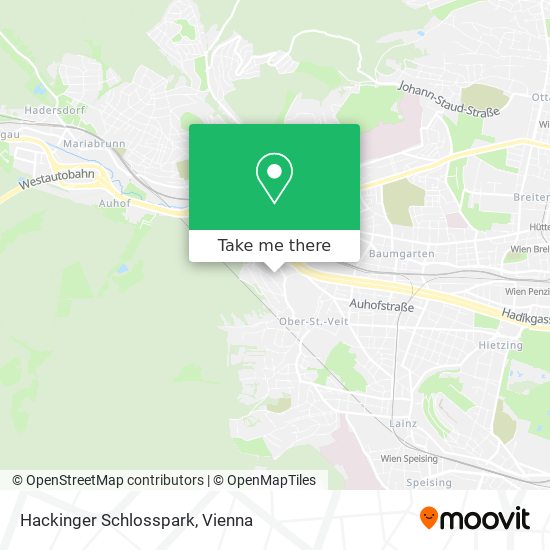 Hackinger Schlosspark map