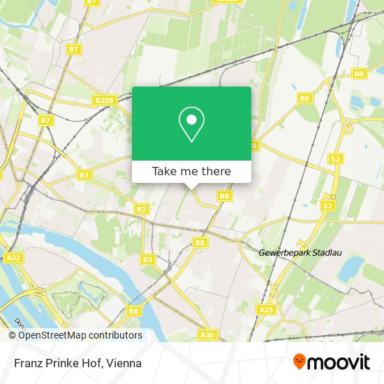 Franz Prinke Hof map