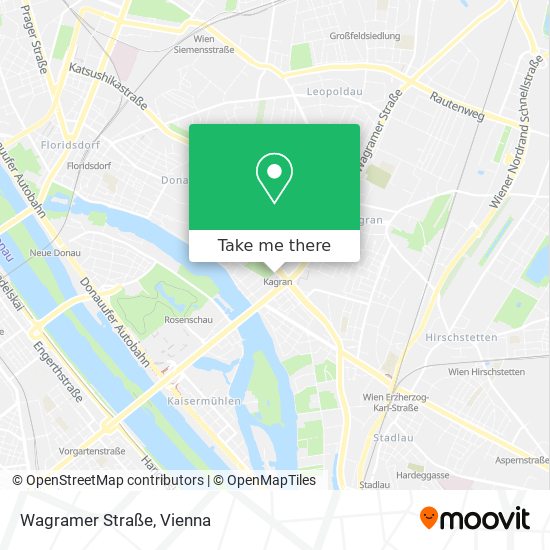 Wagramer Straße map