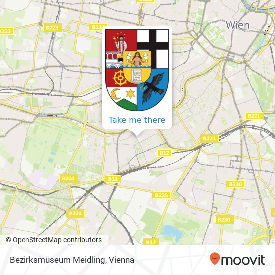 Bezirksmuseum Meidling map