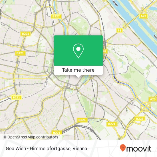 Gea Wien - Himmelpfortgasse map