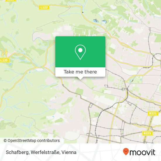 Schafberg, Werfelstraße map