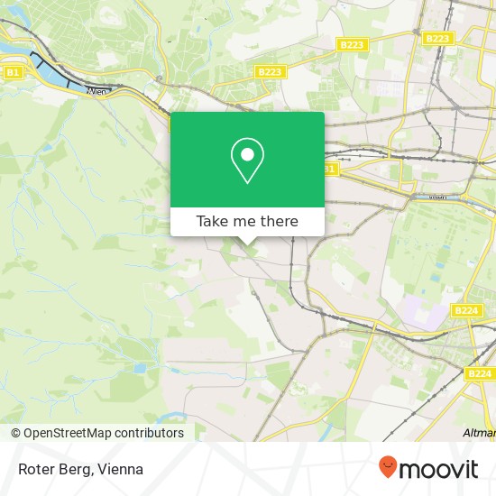 Roter Berg map