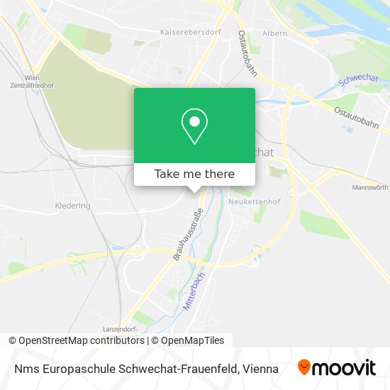 Nms Europaschule Schwechat-Frauenfeld map