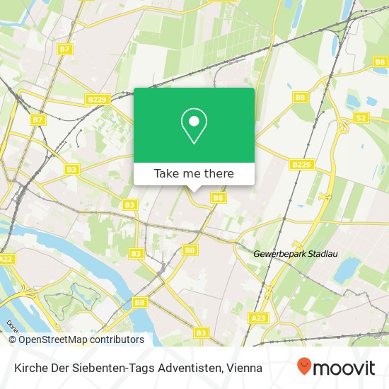 Kirche Der Siebenten-Tags Adventisten map