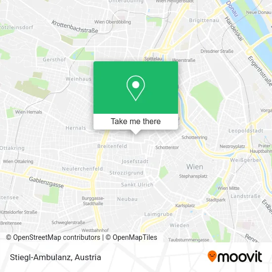 Stiegl-Ambulanz map