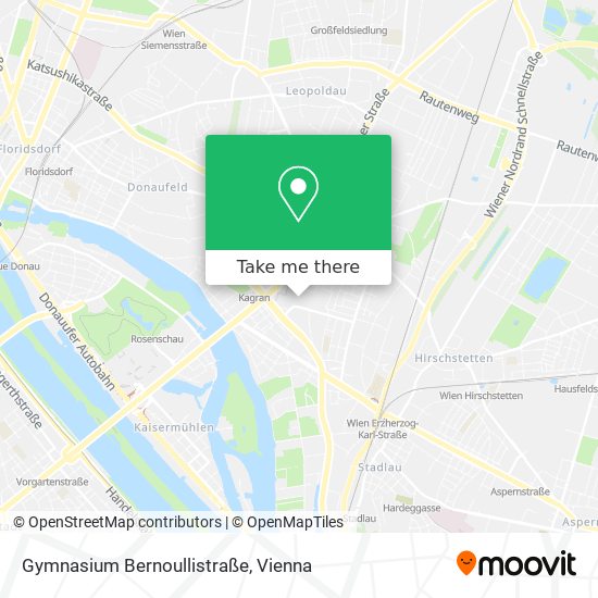 Gymnasium Bernoullistraße map