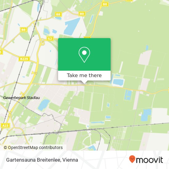 Gartensauna Breitenlee map