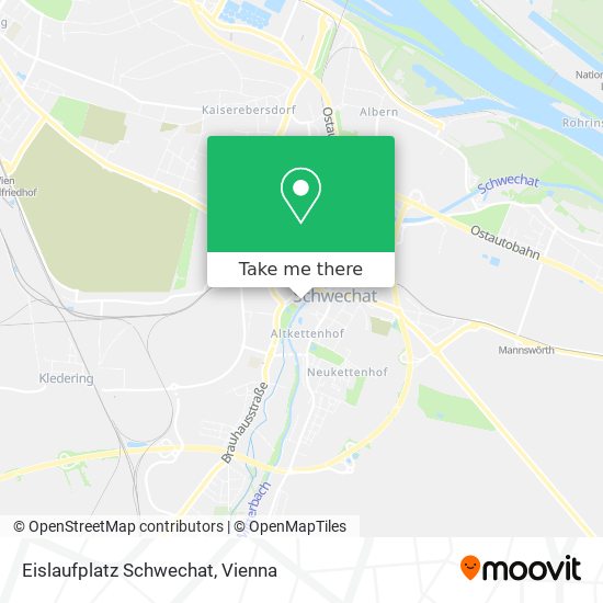 Eislaufplatz Schwechat map
