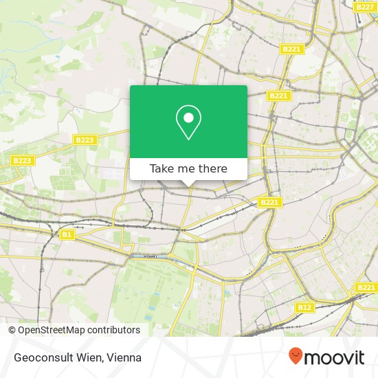 Geoconsult Wien map