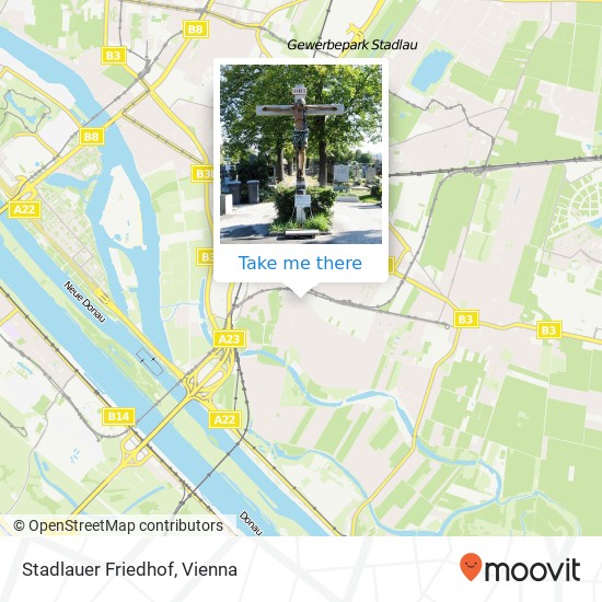 Stadlauer Friedhof map