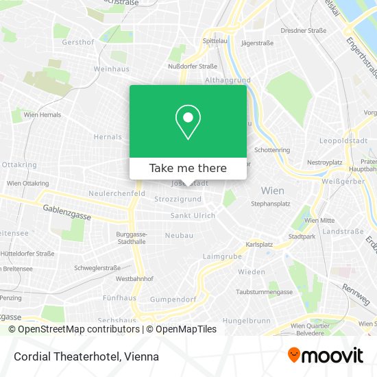 Cordial Theaterhotel map