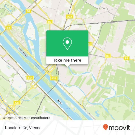 Kanalstraße map