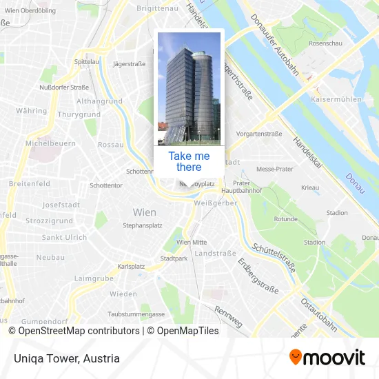 Uniqa Tower map
