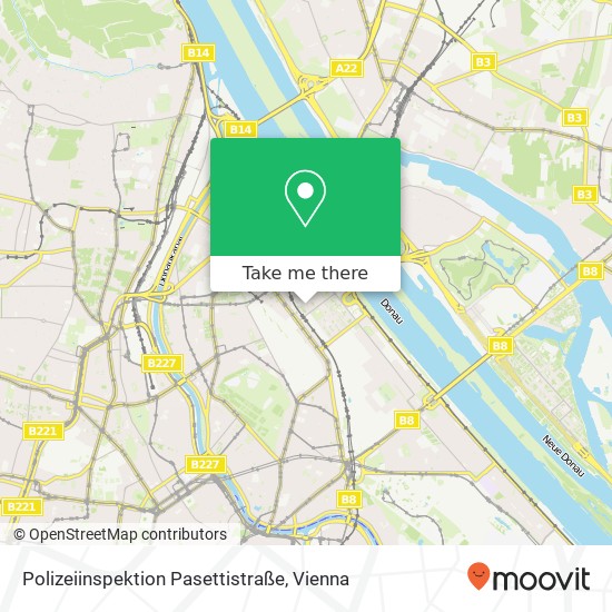 Polizeiinspektion Pasettistraße map