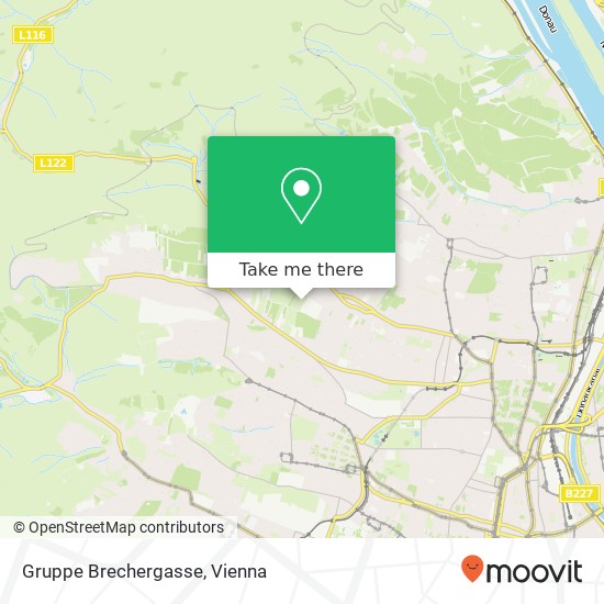 Gruppe Brechergasse map