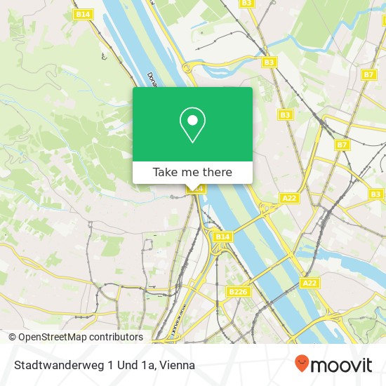 Stadtwanderweg 1 Und 1a map
