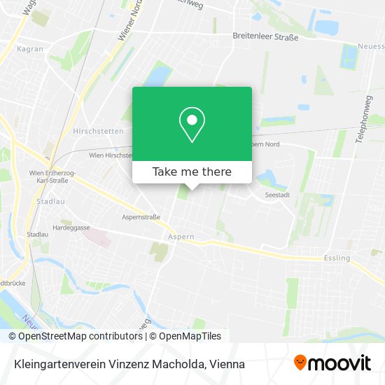 Kleingartenverein Vinzenz Macholda map