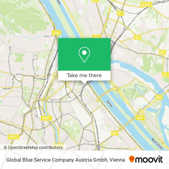Global Blue Service Company Austria Gmbh map