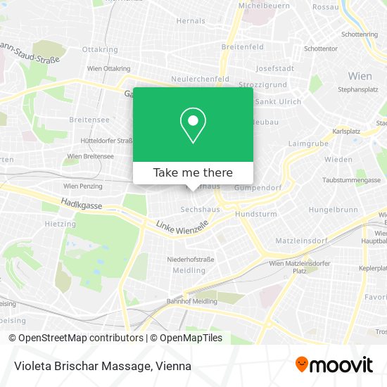 Violeta Brischar Massage map