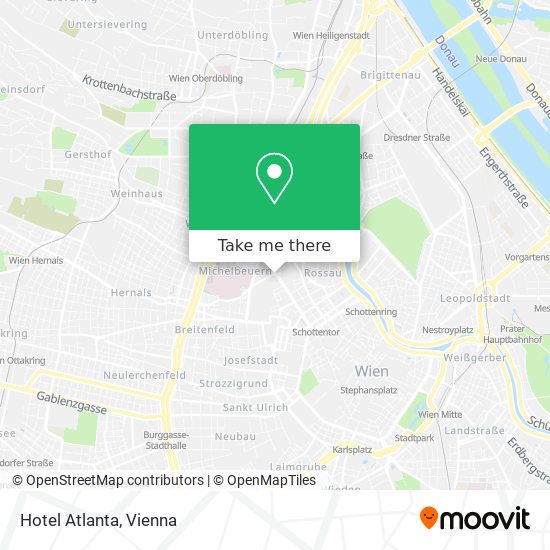 Hotel Atlanta map