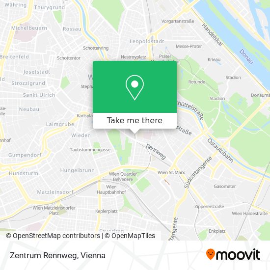 Zentrum Rennweg map