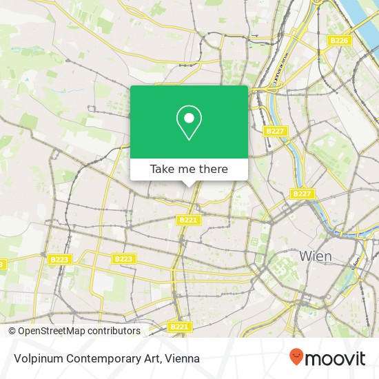 Volpinum Contemporary Art map