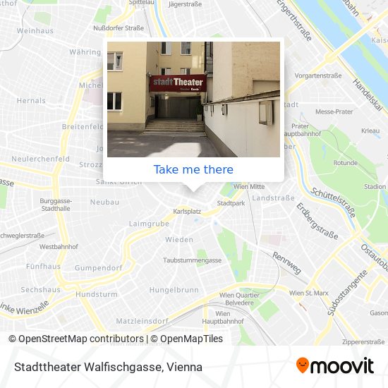 Stadttheater Walfischgasse map