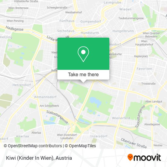 Kiwi (Kinder In Wien) map