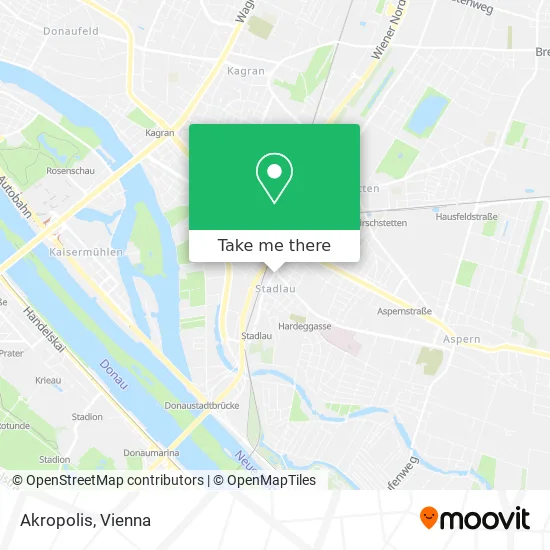 Akropolis map