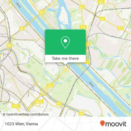 1023 Wien map