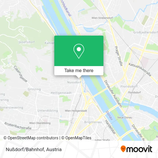 Nußdorf/Bahnhof map