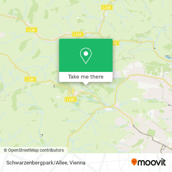 Schwarzenbergpark/Allee map
