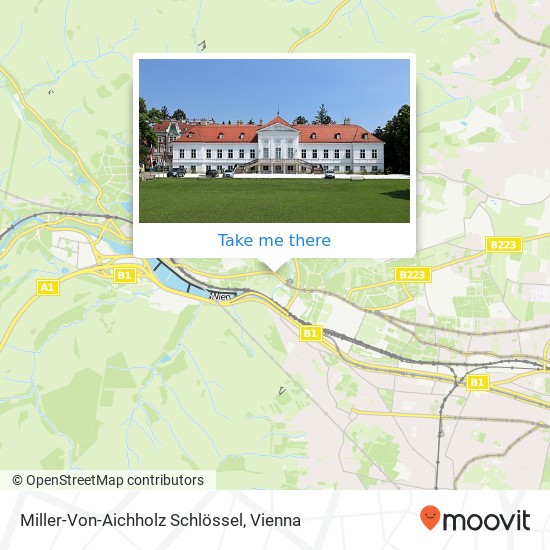 Miller-Von-Aichholz Schlössel map