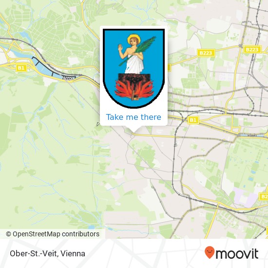 Ober-St.-Veit map