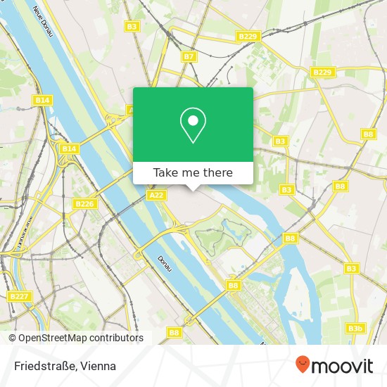 Friedstraße map